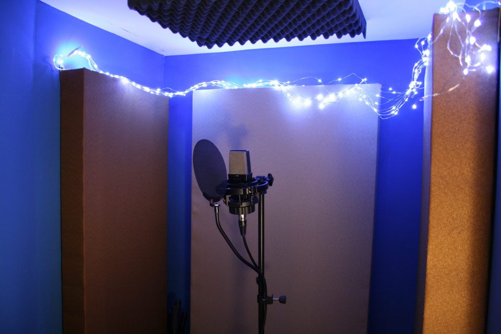 how to record vocals vocal booth